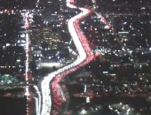 شوارع لوس أنجلوس تتحول لـ"جراج كبير" بألوان مختلفة فى عيد الشكر.. اعرف التفاصيل