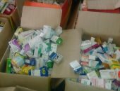 ضبط 7000 شريط وزجاجة دواء داخل صيدلية تدار بدون ترخيص بقرية العقال البحرى بالبدارى