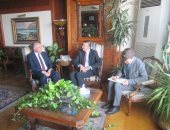 وزير الرى لسفير ألمانيا بالقاهرة: نأمل أن يحدث تقدم ملحوظ فى ملف سد النهضة