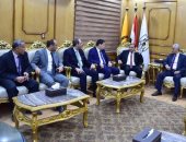 رئيس جامعة بني سويف يستقبل رئيس جهاز حماية المستهلك