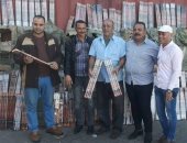 جمارك الإسكندرية تحبط تهريب كمية كبيرة من الألعاب النارية 