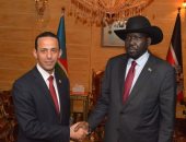 سفير مصر الجديد فى جوبا يقدم أوراق اعتماده لرئيس جنوب السودان
