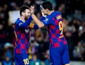 ثنائية ميسي وسواريز تصل لـ 800 هدف مع برشلونة.. فيديو 