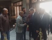 صور.. محافظ أسيوط السابق يودع قيادات المحافظة فى الديوان العام