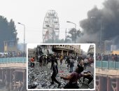 صور.. العالم هذا المساء.. قتلى وجرحى فى اشتباكات دامية بين محتجين وقوات الأمن فى العراق.. رقص ولعب فى نيويورك احتفالا بعيد الشكر.. متظاهرون بهونج كونج يرفعون علم أمريكا بعد توقيع ترامب قانون يدعم الاحتجاجات 