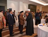 نائب رئيس الجمهورية الإندونيسى يشيد بجهود الأزهر الشريف لإرساء قواعد السلام