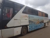 مازيمبى يوفر أتوبيسا لنقل بعثة الزمالك من المطار لفندق الإقامة.. صور