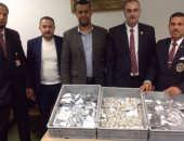 جمارك مطار برج العرب الدولى تحبط تهريب كمية من المستلزمات الطبية 