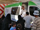 محافظ دمياط : توقيع الكشف الطبى على 2500 مواطن بقرية عطا الله بالمجان 