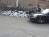 شكوى من انتشار القمامة فى شارع العلمين بالعجوزة