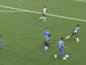 شاهد.. العارضة تنقذ الزمالك من هدف تقدم مازيمبى