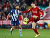 فان دايك يسجل أول أهداف ليفربول ضد برايتون بالدقيقة 18