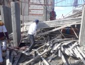 صور.. التصدي لــ 6 حالات بناء مخالف والتحفظ على مواد البناء بأحياء الإسكندرية