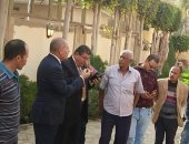 دهان العقارات وتطوير محيط شجرة مريم بالمطرية