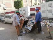 صور.. حي ثان طنطا يشن حملات نظافة وغزالة الإشغالات 