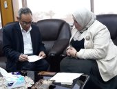 رئيس جامعة القناة تبحث الإستعداد لزيارة وحدة ادارة مشروعات التعليم العالي