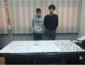 سقوط عاطلين سرقا مشغولات فضية بـ100 ألف جنيه من داخل محل بالنزهة