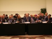 أول صور لاجتماع وزراء الرى بمصر والسودان وإثيوبيا لبحث قضية سد النهضة