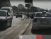 فيديو.. كثافات مرورية بطريق كورنيش النيل أمام ماسبيرو