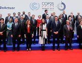 قادة الدول والمنظمات الدولية فى مدريد لحضور مؤتمر حول تغير المناخ 