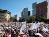 صور.. احتجاجات حاشدة فى المكسيك لإدانة جرائم القتل وتفشى حرب العصابات