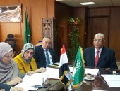 لجنة مكتبات جامعة المنوفية تعقد اجتماعها الرابع للعام الجامعى الحالى