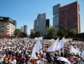 احتجاجات حاشدة فى المكسيك لإدانة جرائم القتل وتفشى حرب العصابات