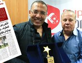 شوقى غريب فى تكريم «اليوم السابع» عن إنجاز التأهل للأولمبياد: انتهى زمن التمثيل المشرف.. وهدفنا ميدالية فى طوكيو 2020 .. صلاح خارج التقييم .. الخطيب طلب منى تدريب الأهلى.. والخسارة من طنطا جمدت مفاوضات الزمالك 