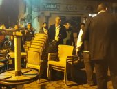 حى الدقى يشن حملة ويغلق نادى صحى وكافيهات بدون ترخيص ..صور