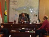 محافظ الفيوم يلتقى وفد مركز المعلومات ودعم اتخاذ القرار بمجلس الوزراء
