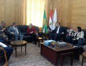 جامعة بنها تستقبل لجنة التعلم المدمج بالمجلس الأعلى للجامعات