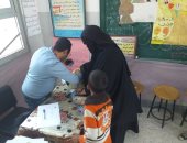 صور.. قافلة جامعة قناة السويس الطبية تعالج 434 حالة بقرية الفردان بالإسماعيلية