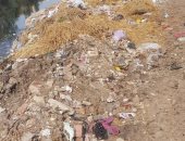 استمرار معاناة قرية الأرنب بكفر الشيخ من انتشار القمامة