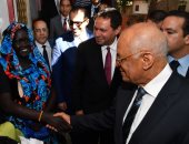 رئيس البرلمان يختتم زيارته لجنوب السودان بزيارة العيادة المصرية بجوبا