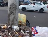 شكوى من انتشار القمامة بمنطقة مصطفى النحاس فى مدينة نصر