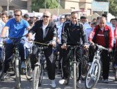 صور.. 1500 شاب من 5 محافظات يشاركون بمهرجان "التنمية الرياضية" فى سوهاج