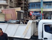 صور.. حملة مكبرة على شواطئ الإسكندرية لإزالة المخلفات