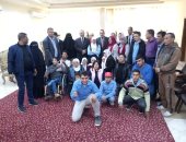 محافظ شمال سيناء يلتقى ذوو الاحتياجات الخاصة وكبار السن
