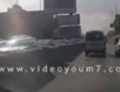 فيديو.. زحام شديد أعلى كوبرى أكتوبر اتجاه مدينة نصر