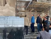 خالد العناني يتفقد متحف الآثار بالعاصمة الإدارية الجديدة.. صور