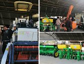 أول محطة للزراعة الآلية بالفيوم.. المحطة مجهزة بأحدث الآلات بالشراكة مع مشروع التعاون المصرى الإيطالى.. تكلفة المشروع 10 مليون يورو بمحافظتى الفيوم والمنيا ..تأجير الآلات للمزارع بسعر رمزى لتوفير والوقت