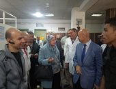 وكيل صحة الشرقية يستقبل مستشارة وزيرة الصحة بمستشفى فاقوس النموذجى