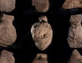 اكتشاف 9 منحوتات حجرية قديمة يعود عمرها لـ 2000 سنة فى أسكتلندا 