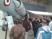 انطلاق الفوج الحادى عشر من شباب جامعة قناة السويس لزيارة مصنع الطائرات