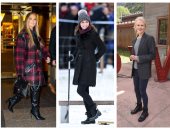 6 طرق لارتداء الأحذية الشتوية على طريقة المشاهير.. كيت ميدلتون أبرزهن