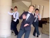 مى سليم وأشقائها "آل حمدان" يستعرضن مواهبهن فى فيديو جديد