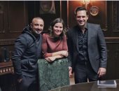 شاهد أحمد السقا وظافر العابدين ويسرا اللوزى من كواليس "العنكبوت"