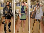 عرض أزياء موسكينو داخل محطة مترو الأنفاق و"شنطة كاسيت" فى نيويورك
