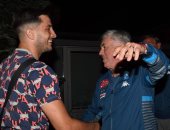 ثنائى نابولى يودعان أنشيلوتى برسائل خاصة على انستجرام 