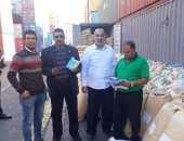 صور.. مكافحة التهرب الجمركى بالإسكندرية تحبط تهريب مبيدات زراعية